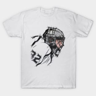 Jonathan Quick Los Angles Sketch T-Shirt